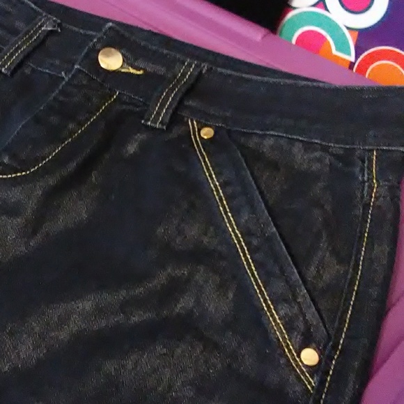 New  Express goergous sequence jean skirt - Picture 7 of 8